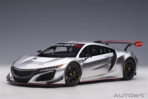 Honda NSX GT3 2018 (Hyper Silver) | AUTOart