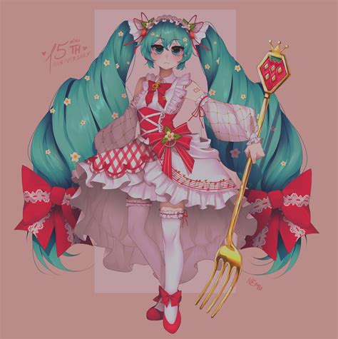 ArtStation - strawberry x miku