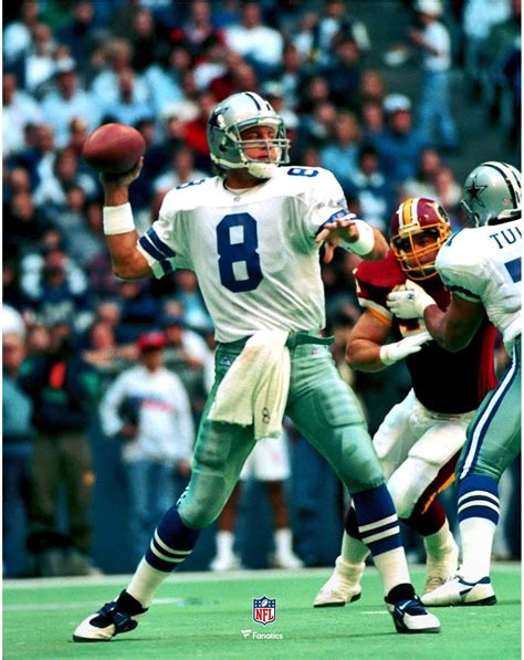 Troy Aikman Dallas Cowboys Unsigned Passing Photograph - Walmart.com