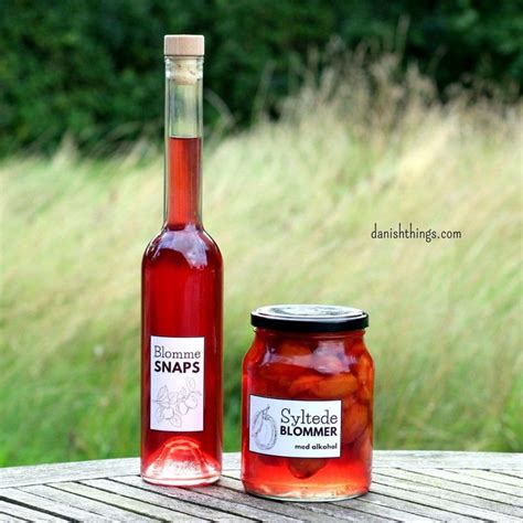 Blommesnaps – blommeinfuseret alkohol - Danish Things