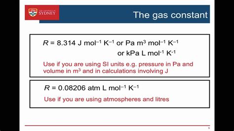 Ideal Gas Law: Dealing with Different Units for P and V - YouTube