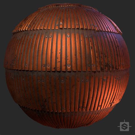 ArtStation - Corrugated Metal