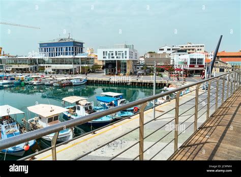 Limassol, Lemesos, Old Port Marina, seafront, Cyprus Stock Photo - Alamy