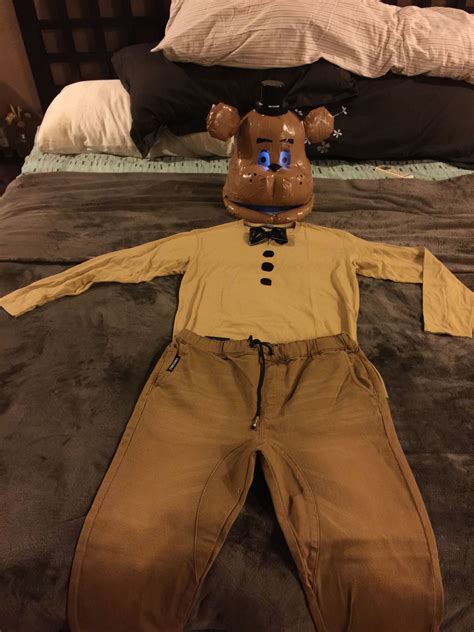 Full freddy fazbear costume | Fnaf costume, Freddy costume, Diy halloween costumes