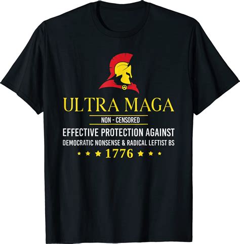 Ultra MAGA Non Censored Tee Shirt - ShirtElephant Office