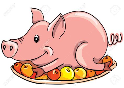 Roast pork clipart - Clipground