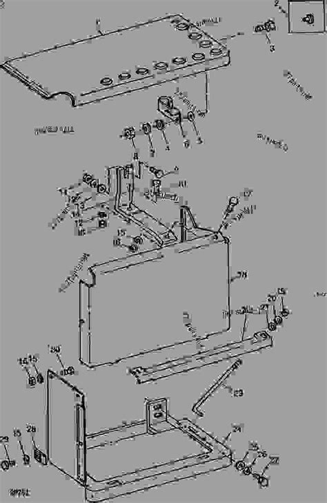 BATTERY BOX (LESS ROLL-GARD OR SOUND-GARD BODY) (DIESEL) [04J12 ...