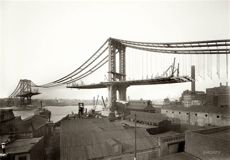 Shorpy Historical Picture Archive :: Manhattan Bridge: 1909 high-resolution photo