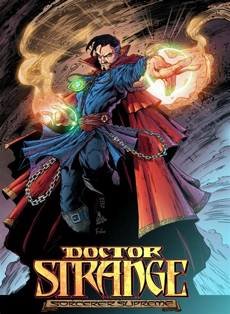 Dr Strange, Bruno Furlani on ArtStation at https://www.artstation.com/artwork/dX303 | Doctor ...