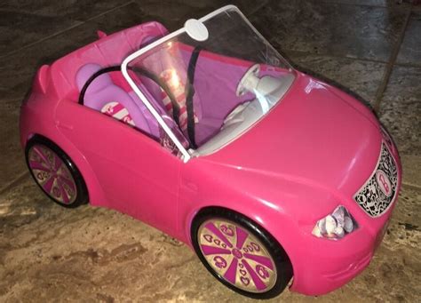 Barbie® RC Convertible X5450 No Remote Sports Car Replacement Can Push ...