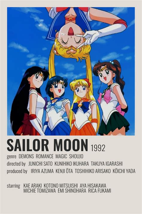 sailor moon minimalist poster | Sailor moon, Anime, Anime films