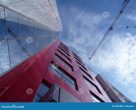 Construction of tower stock image. Image of construction - 8331863