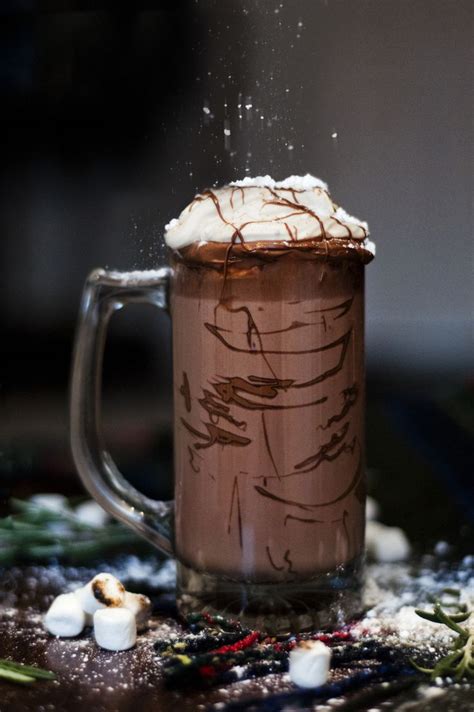 Winter Hot Chocolate | Christmas hot chocolate, Hot chocolate, Candy drinks