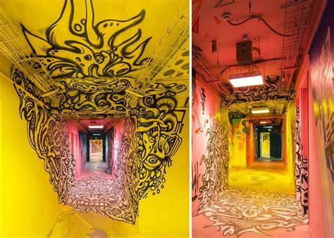 School Asks 100 Graffiti Artists To Paint It Before Renovation, And ...