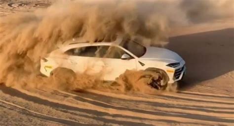 Lamborghini Urus Turns Arabian Desert Into Its Own Playground | Carscoops