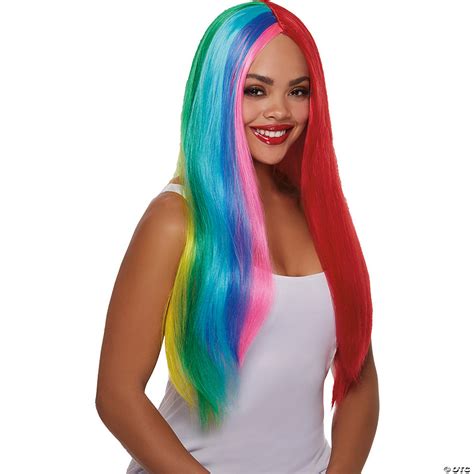 Women's Rainbow Wig | Halloween Express