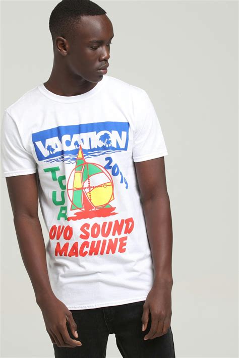 Drake Scorpion Merch Vacation Tee White | Culture Kings NZ