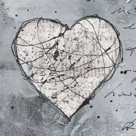 Heart artwork. Collage with heart, artwork is created and painted by myself , #AFFILIATE, # ...