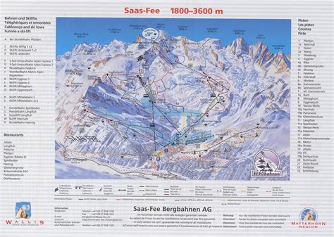 Saas Fee Piste Map | trails & marked ski runs | SNO