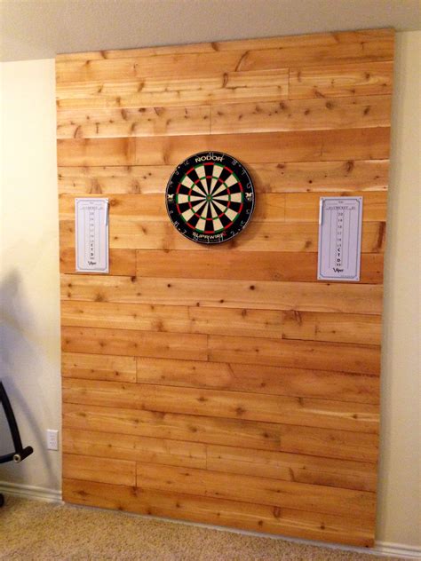 WDS Darts Sports Wooden Dartboard Surround, Premium Dart Wall ...