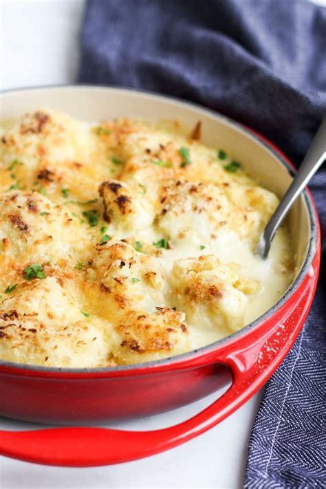 Cauliflower Cheese - Healthy Little Foodies