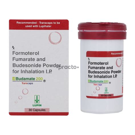 Budamate 200 Transcaps - Uses, Dosage, Side Effects, Price, Composition | Practo