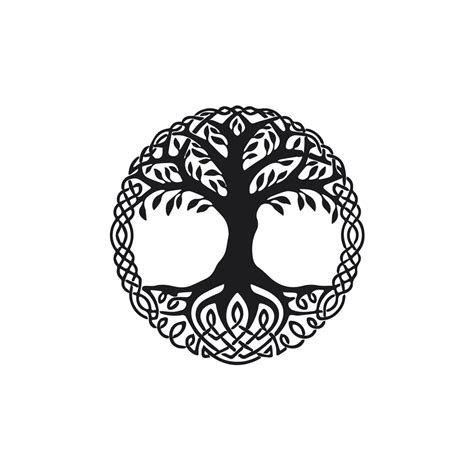 Yggdrasil Symbol Temporary Tattoo – TattooIcon