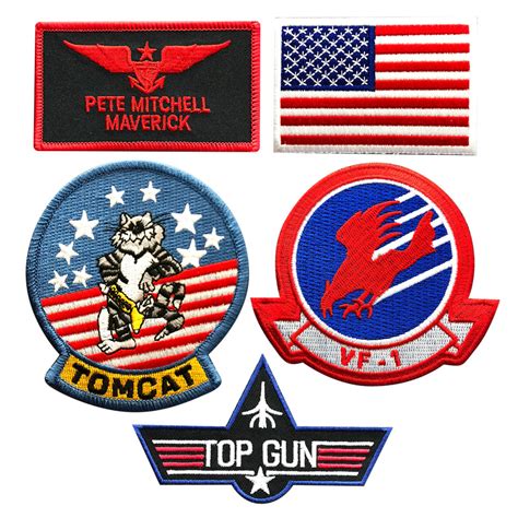 Maverick Top Gun Patches