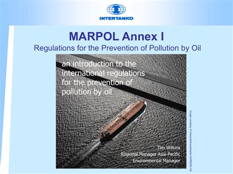 MARPOL Annex I Regulations for the Prevention of