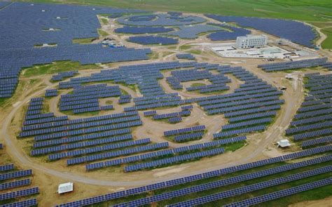 Panda-shaped solar farm built by Chinese energy firm nearing completion