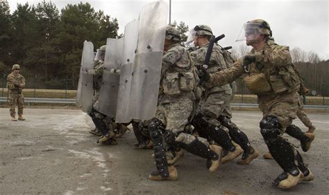 Crowd Riot Control Training JMRC | Article | The United States Army