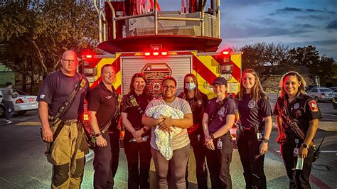 Round Rock first responders help deliver baby boy