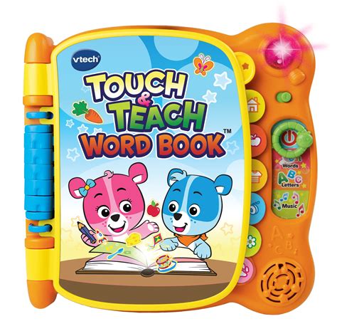 VTech Touch and Teach Word Book Featuring More Than 100 Words - Walmart.com