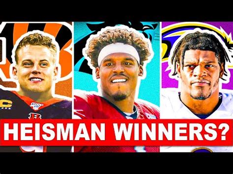 Past 10 Heisman Winners, Where are They? - YouTube