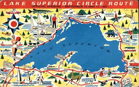 Lake Superior Circle Route Maps