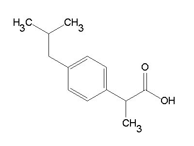 Ibuprofen - 15687-27-1, C13H18O2, density, melting point, boiling point, structural formula ...