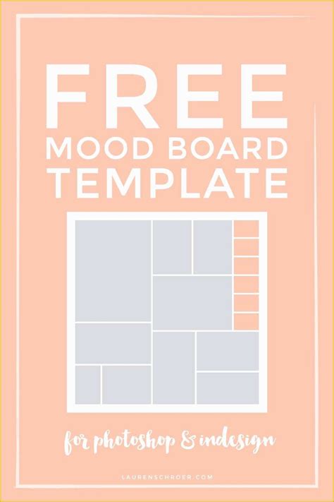 Free Moodboard Template Illustrator Of Free Mood Board Template | Heritagechristiancollege