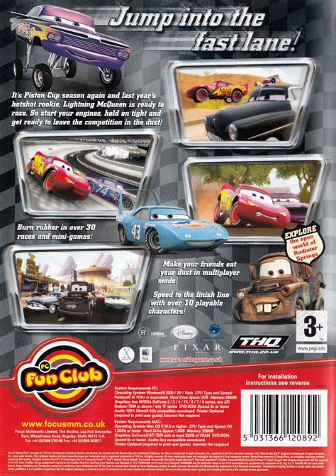 Disney Pixar Cars (PC Game ISO) : THQ : Free Download, Borrow, and ...