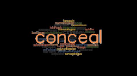 CONCEAL: Synonyms and Related Words. What is Another Word for CONCEAL? - GrammarTOP.com