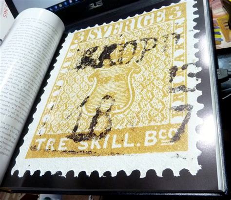 "THE SWEDEN TRESKILLING YELLOW" Superb Hard Covered Book - STAMPBOARDS - Postage Stamp Chat ...