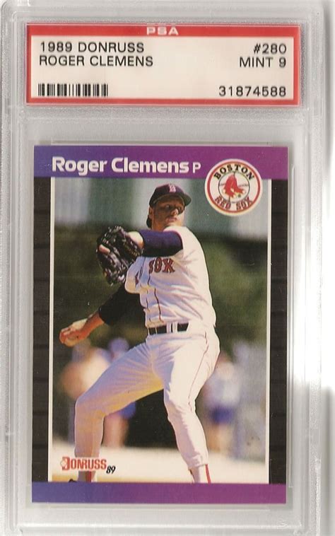 Auction Prices Realized Baseball Cards 1989 Donruss Roger Clemens