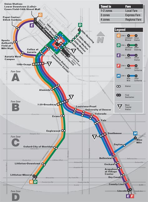 Official Map: Denver RTD Light Rail Here’s a... - Transit Maps