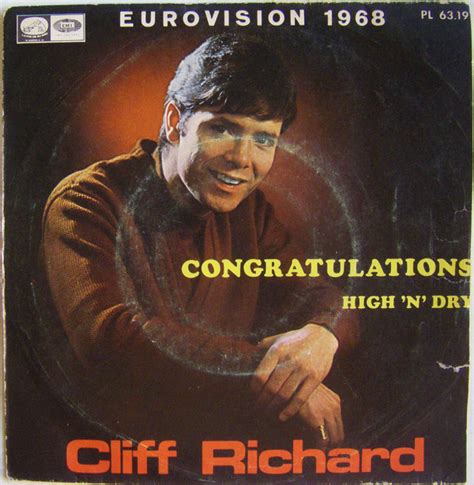 Cliff Richard - Congratulations (1968, Vinyl) | Discogs