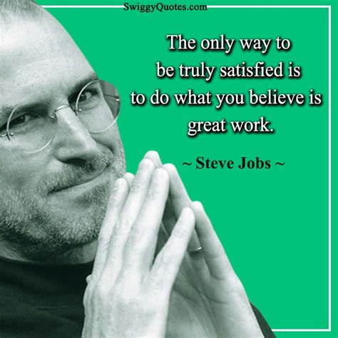 10 Inspirational Steve Jobs Quotes About Work - Swigggy Quotes