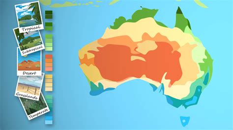 Australia Climate Map - bmp-central