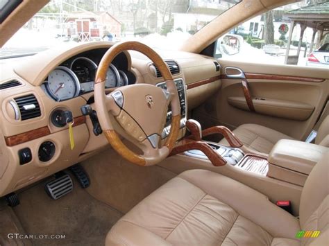 Havanna/Sand Beige with Alcantara Interior 2009 Porsche Cayenne Turbo S Photo #42277363 ...