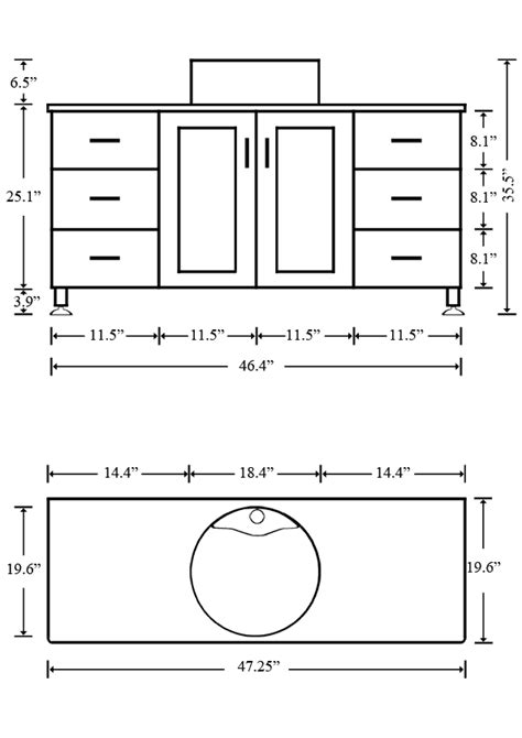 Tiny House Bathroom Sink Dimensions - Best Design Idea