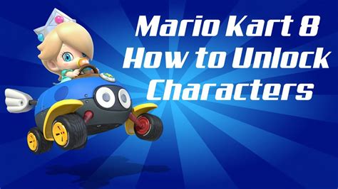 Mario Kart 8 WiiU Cheats and How to Unlock all Characters - YouTube