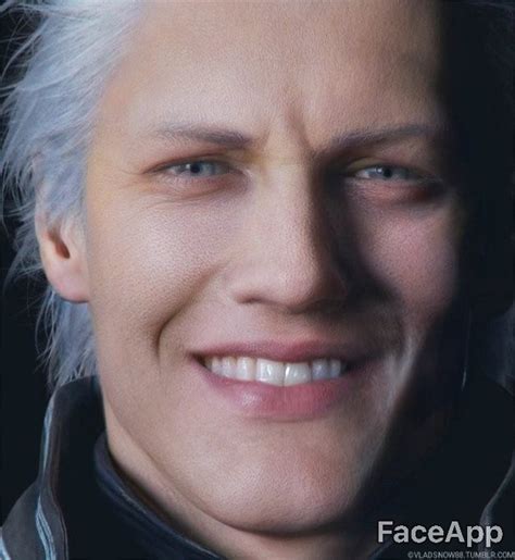 Create meme "virgil devil may cry 5 hairstyle, Vergil dmc 5, virgil smiles" - Pictures - Meme ...