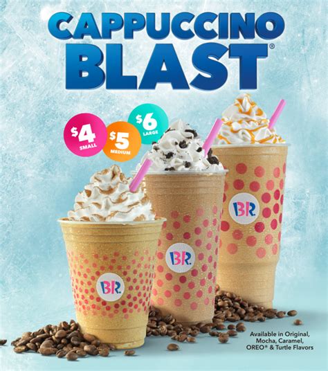 Baskin-Robbins’ Cappuccino Blast® Value Offer Will Please Your Taste ...